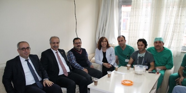 Milletvekili Salih Fırat’tan Hastaneye Ziyaret