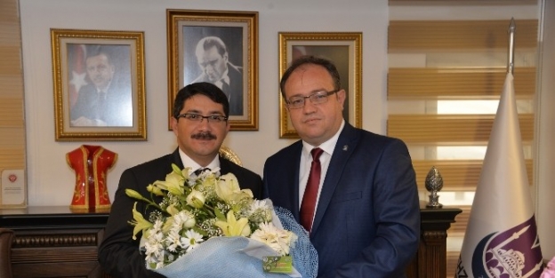 Tonguç’tan Başkan Çelik’e Nezaket Ziyareti