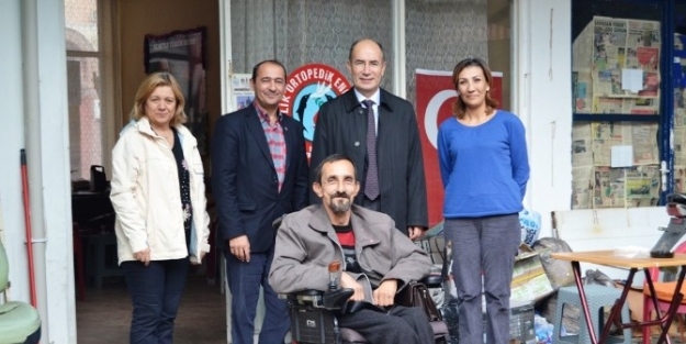 Kaymakam Nazlı’dan Engellilere Ziyaret