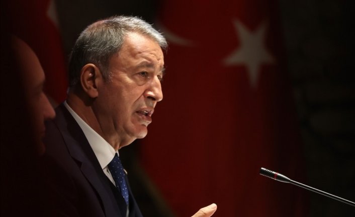 Bakan Akar: 'Alçakların bu saldırıları Suriye'de organize ettiği bilgisine sahibiz'