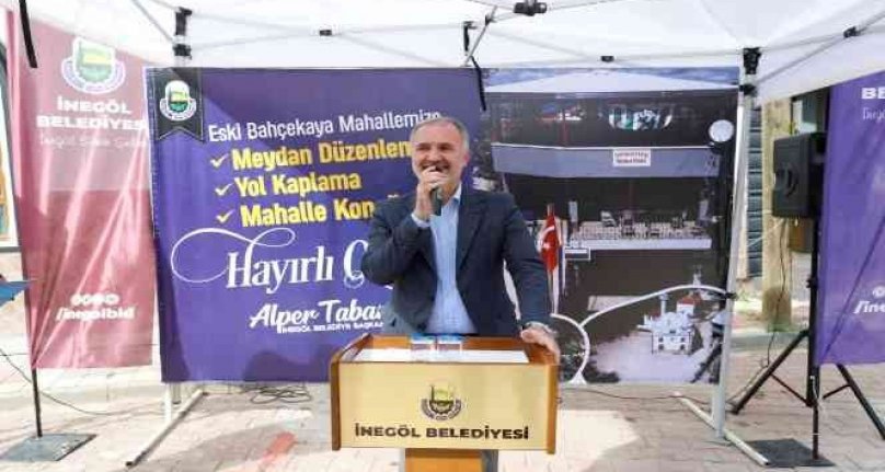 İnegöl'e yeni meydan ve mahalle konağı