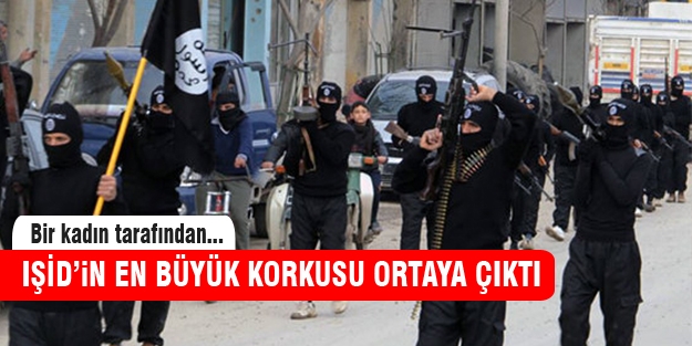 IŞİD'in korkulu rüyası kadınlar!