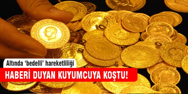 Altında bedelli hareketliliği!