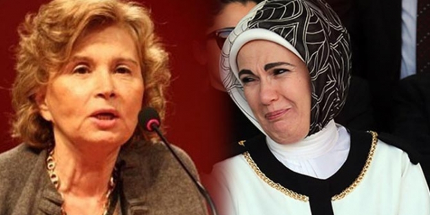 Nazlı Ilıcak, Emine Erdoğan ile dalga geçti!