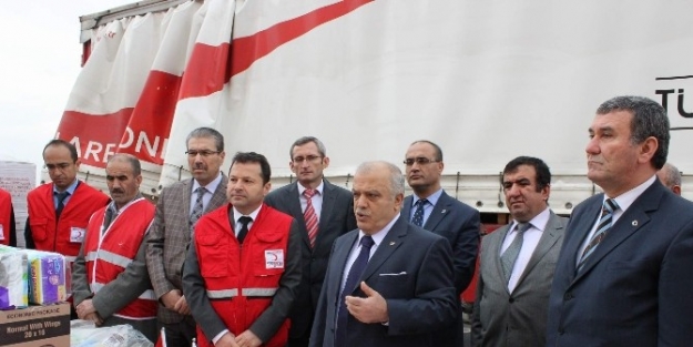Vali Necati Şentürk Mülteciler İçin Yardım Kampanyası Başlattı