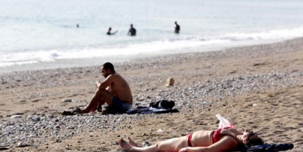 Aralık ayında deniz keyfi!