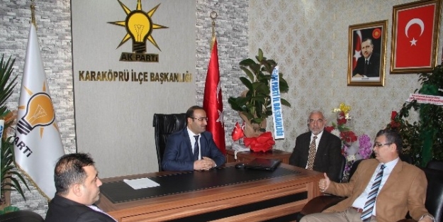 Başkan Güvenç’ten, Yeni İlçe Başkanına ’hayırlı’ Olsun Ziyareti