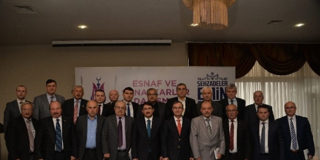 Başkan Çelik, Esnaf Ve Sanatkarı Dinledi