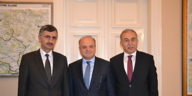 Adana Ve Mersin Valileri Manisa Valisi Bektaş’ı Ziyaret Etti
