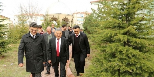 Melikgazi Belediye Başkanı Büyükkılıç, Tavlusun Mahallesi Halkı İle