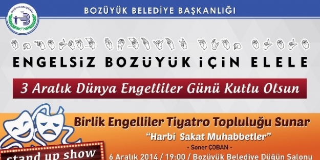 Bozüyük Belediyesi’nden “harbi Sakat Muhabbetler”