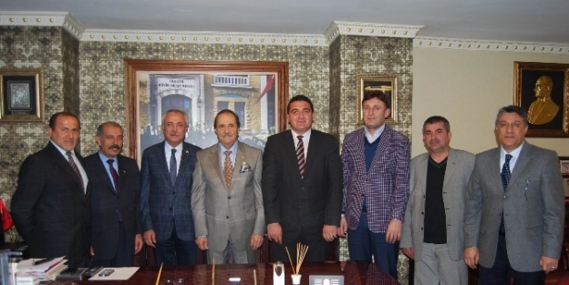 Chp Milletvekili Özdemir’den, Sesob Başkanı Köksal’a Ziyaret