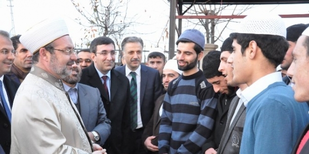 Bakan Yılmaz Ve Diyanet İşleri Başkanı Görmez’in Bingöl Temasları