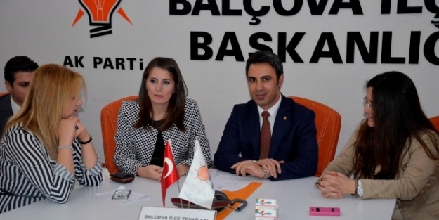 Ak Parti Konak’a Atanan Yıldırım Balçova’ya Veda Etti