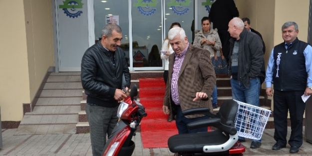 Ergene Belediyesinden Engellilere Yardım