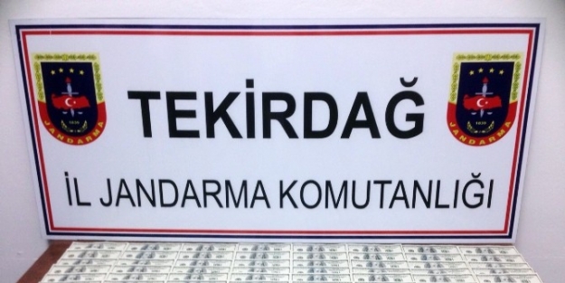 Tekirdağ’da Sahte Dolar Yakalandı