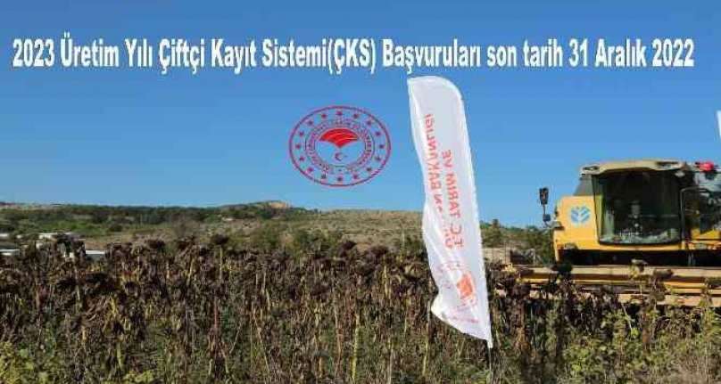 Çiftçi kayıt sistemi başvuruları başladı