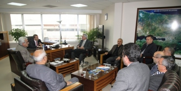 Cemevi Başkanlarından Okumuş’a Ziyaret