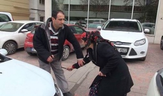 Kocası kaçtı, o kovaladı