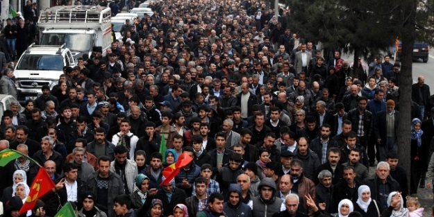 Diyarbakır'da DBPliler yürüdü!