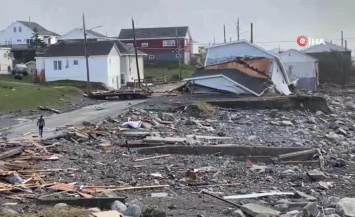 Kanada'da enkaz kaldırma çalışmaları başladı