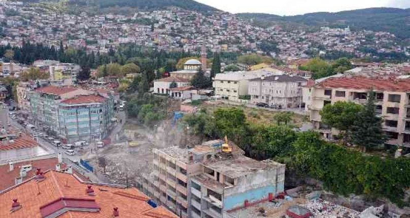 Bursa'nın surlarına Osmangazi imzası