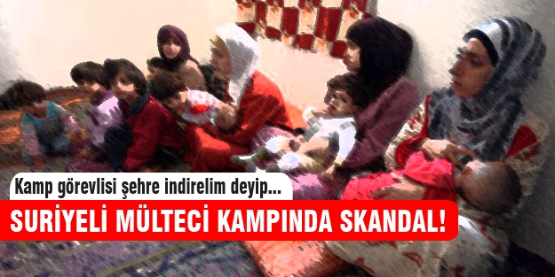 Mülteci kampında tecavüz skandalı!