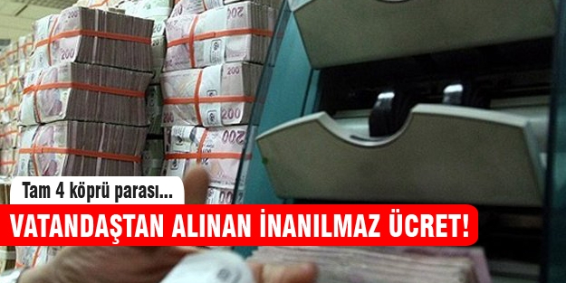 Bankaların vatandaştan aldığı inanılmaz para!