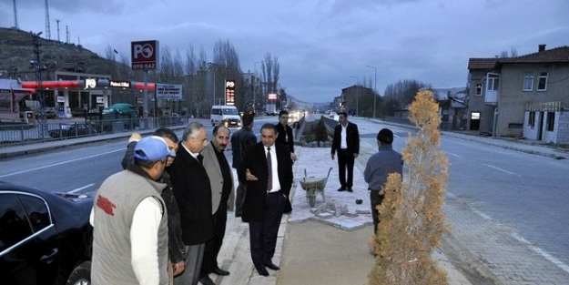 Gürün Belediye Başkanı Çiftçi, Çalişmalari Denetledi