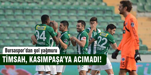 Bursaspor Kasımpaşa'yı gol yağmuruna tuttu!