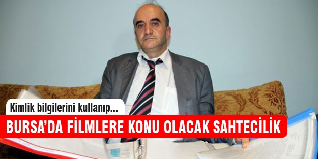 Bursa'da filmleri aratmayacak sahtecelik!