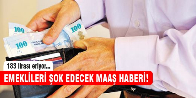 Emeklileri şok edecek maaş haberi!