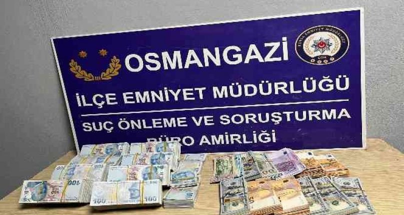 Bursa polisinden 120 bin dolarlık operasyon