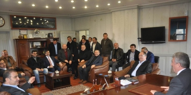 Koyulhisar Belediye Başkanı Epsileli’ye, Ak Parti Heyetinden Ziyaret