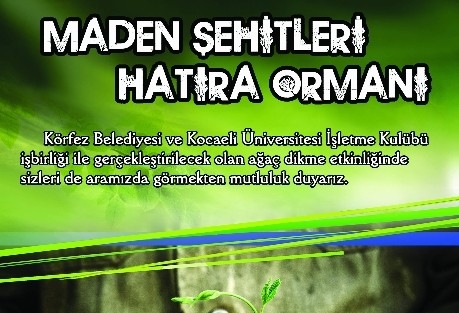 Madencilerin Hatırası Körfez’de Yeşerecek