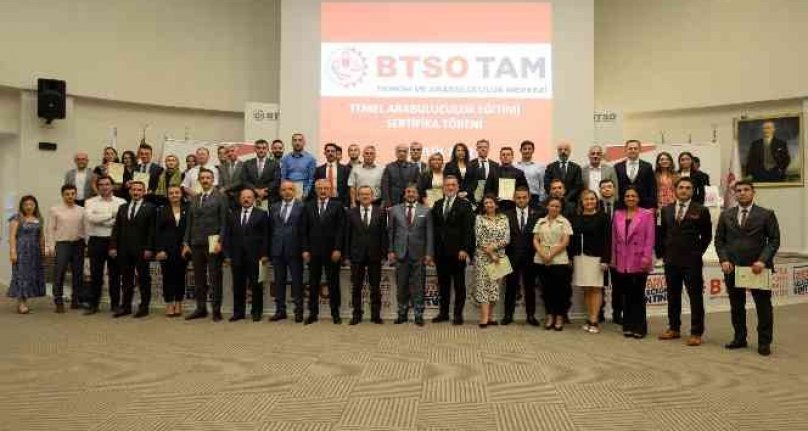 BTSO TAM yeni arabulucuları Bursa'ya kazandırmaya devam ediyor