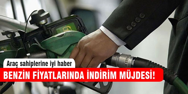 Benzin fiyatlarına indirim geldi!