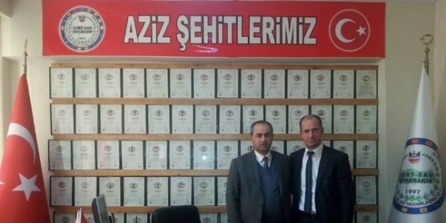 Başkan Yavuz, Diyarbakır Şehit Aileleri Derneğini Ziyaret Etti