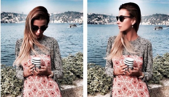 Özge Ulusoy, Sabancılar'a misafir oldu