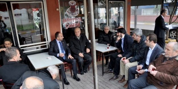 Başkan Üzülmez, İstasyon Mahallesinde