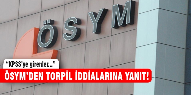 ÖSYM'den torpil iddialarına yanıt