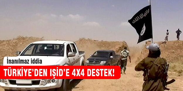 Türkiye'den IŞİD'e 4x4 destek!