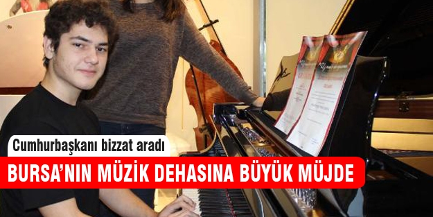 Bursa'nın dahisi için Cumhurbaşkanı'ndan müjde!