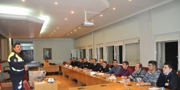 Tekirdağ’da Trafik Zabıtasına Bilgilendirme Eğitimi Verildi