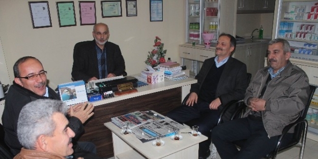 Beyşehir Gazeteciler Cemiyeti’nden Ak Parti İlçe Başkanı Şenol’a Ziyaret