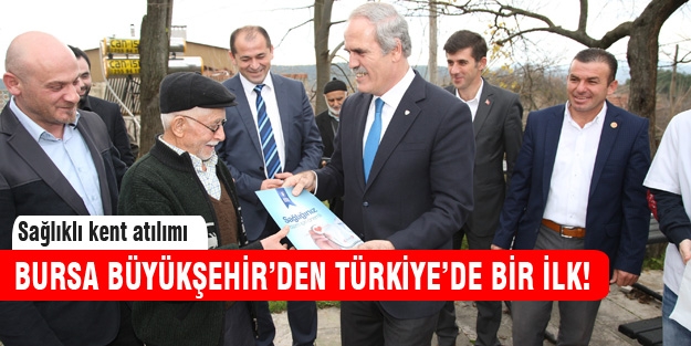 Bursa Büyükşehir Türkiye'de bir ilki gerçekleştirdi!