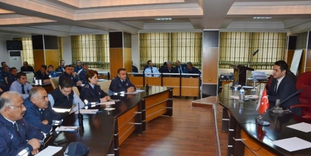 Zabıtaya Hizmet İçi Eğitim