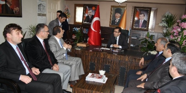 Sesob Başkanı Köksal’dan, Ak Parti Merkez İlçe Başkanı Kuzu’ya Ziyaret