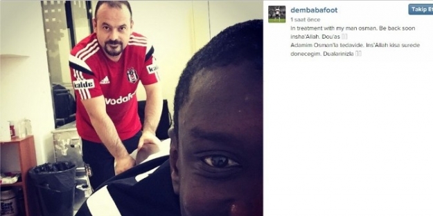 Demba Ba’dan Mesaj Var