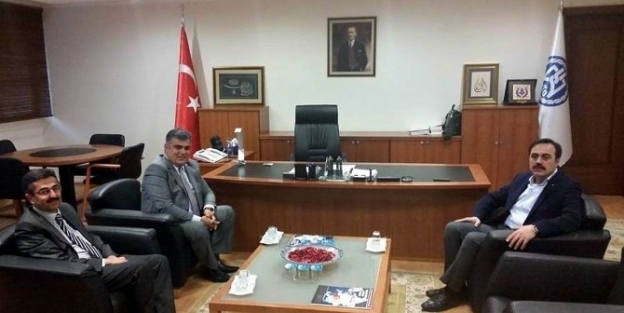 Başkan Özgüven’den Kto Başkanı Öztürk’e Ziyaret